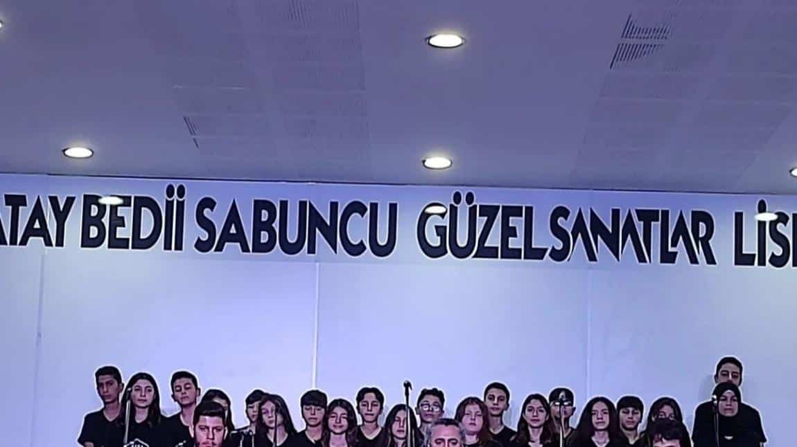 Ortaokullar arası Türk Halk Müziği Koro Yarışması İl Üçüncülüğü